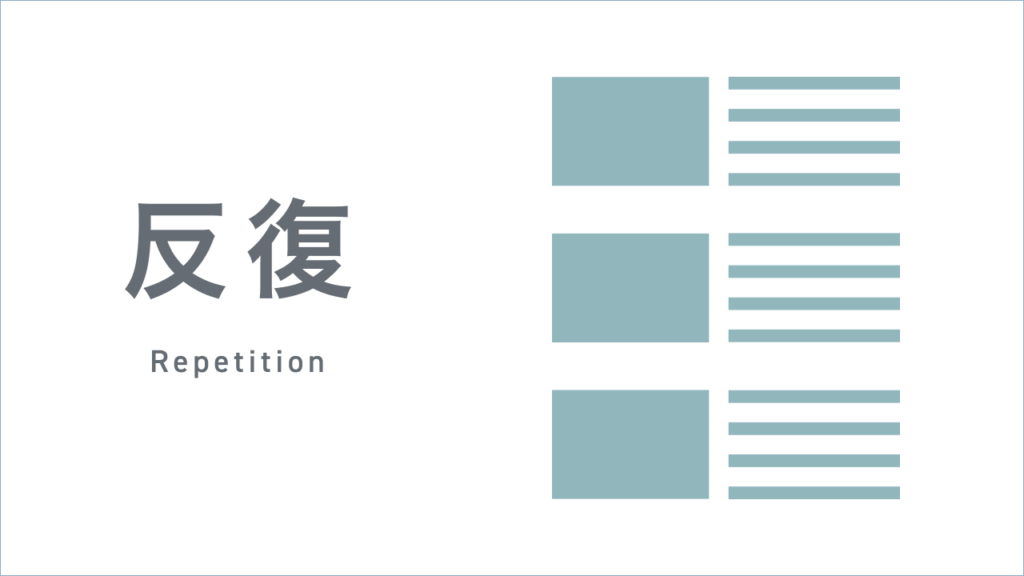 反復(Repetition)